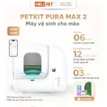 [NEW 2026] Máy Dọn Phân Mèo PETKIT Pura Max 2026 Máy Vệ Sinh Tự Động Cho Mèo Dễ Sử Dụng, Hiệu Quả — ảnh 1