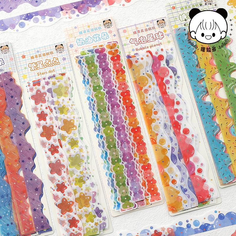 Set 20 Dải Sticker Washi Tape Trang Trí Viền Sổ Trang Trí Sổ Tay Bullet ...