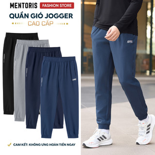 Quần Gió Nam MENTORIS, Quần Joggger nam thể thao, siêu nhẹ, thoái mái, dáng basic MDC02