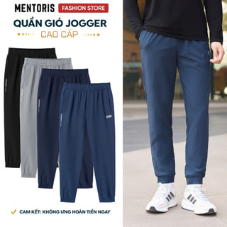 Quần Dài Nam Jogger Thể Thao Mentoris Công Nghệ WindLux Thấm Hút Tốt, Nhanh Khô, Thoáng Khí MDC02