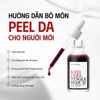 Tinh chất tái tạo da Red Peel Tingle Serum peel da sinh học red peel sáng da - Kosmi Beauty