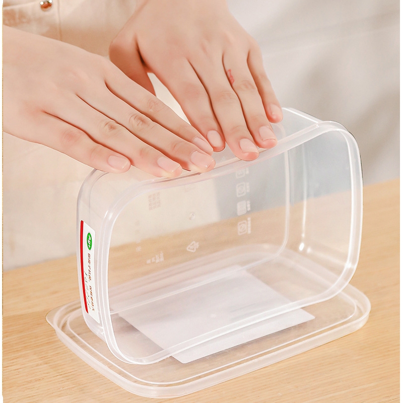 Set 11 hộp đựng thực phẩm trữ đông dùng cho lò vi sóng -20 đến 140 độ, hộp đựng thức ăn 1400 ml 1000ml 900ml