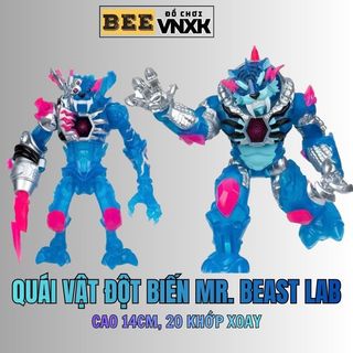 Mô hình Mr Beast Lab Quái thú báo huyền thoại cao 14cm, phát sáng - BEE VNXK