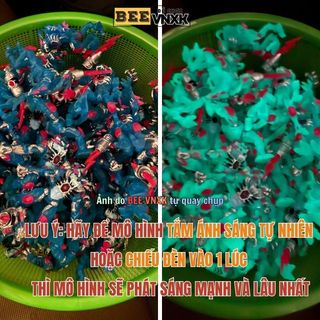 Mô hình Mr Beast Lab Quái thú báo huyền thoại cao 14cm, phát sáng - BEE VNXK