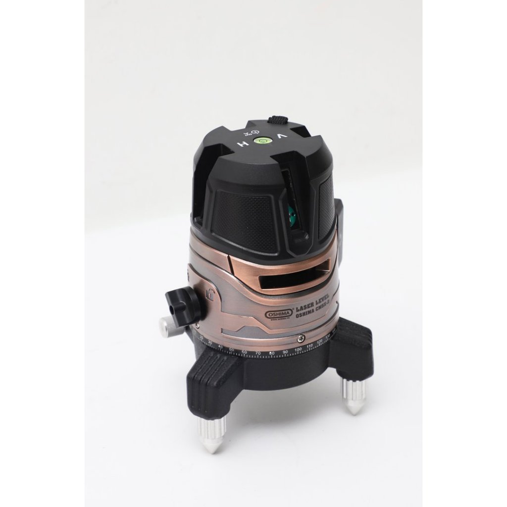 Máy cân mực Oshima CM5X-2 Tự Động - 5 Tia Xanh - Điều Khiển Từ Xa - Kèm Mắt Kính - Bảo Hành 12 Tháng
