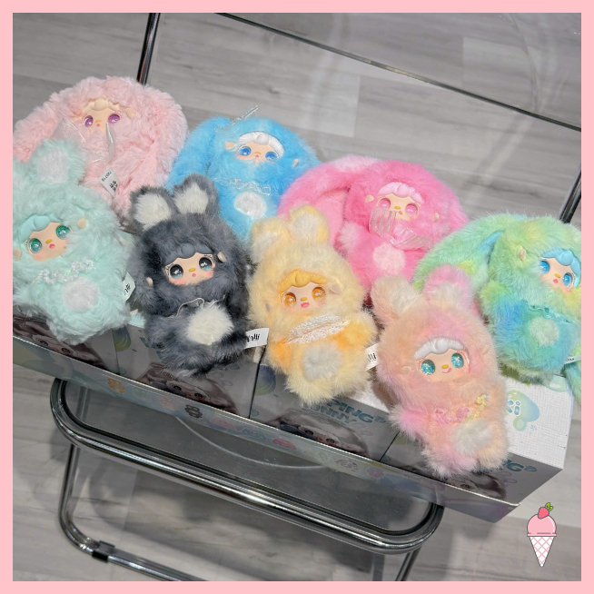 [Hỏa tốc HCM] Yooki V13 Hopping Bunny Series Plush Blind Box chính hãng