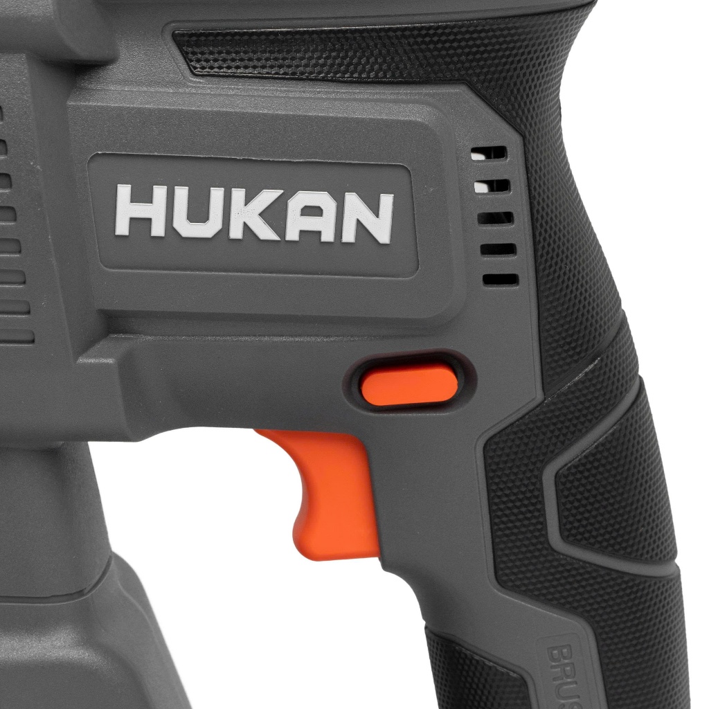 Máy khoan bê tông pin 3 chức năng HUKAN G1-W26, Lực đập 2.6J, Motor không chổi than - Chân phổ thông
