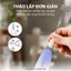 Máy tạo bọt cafe đánh trứng Samono MFB30S, 3 tốc độ, cầm tay không dây, sạc pin tiện lợi