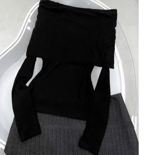 Áo trễ vai dài tay MPB chất thun zip mịn Thiết kế Tôn Dáng ôm Body Sexy Nữ Tính