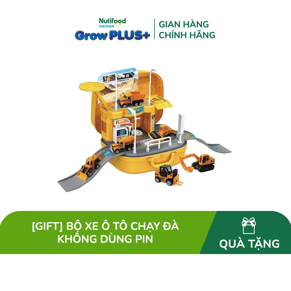 [Gift]Đồ chơi trẻ em bằng nhựa: bộ xe ô tô chạy đà