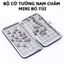 Bộ cờ tướng nam châm nhỏ mini kim loại hợp kim cao cấp