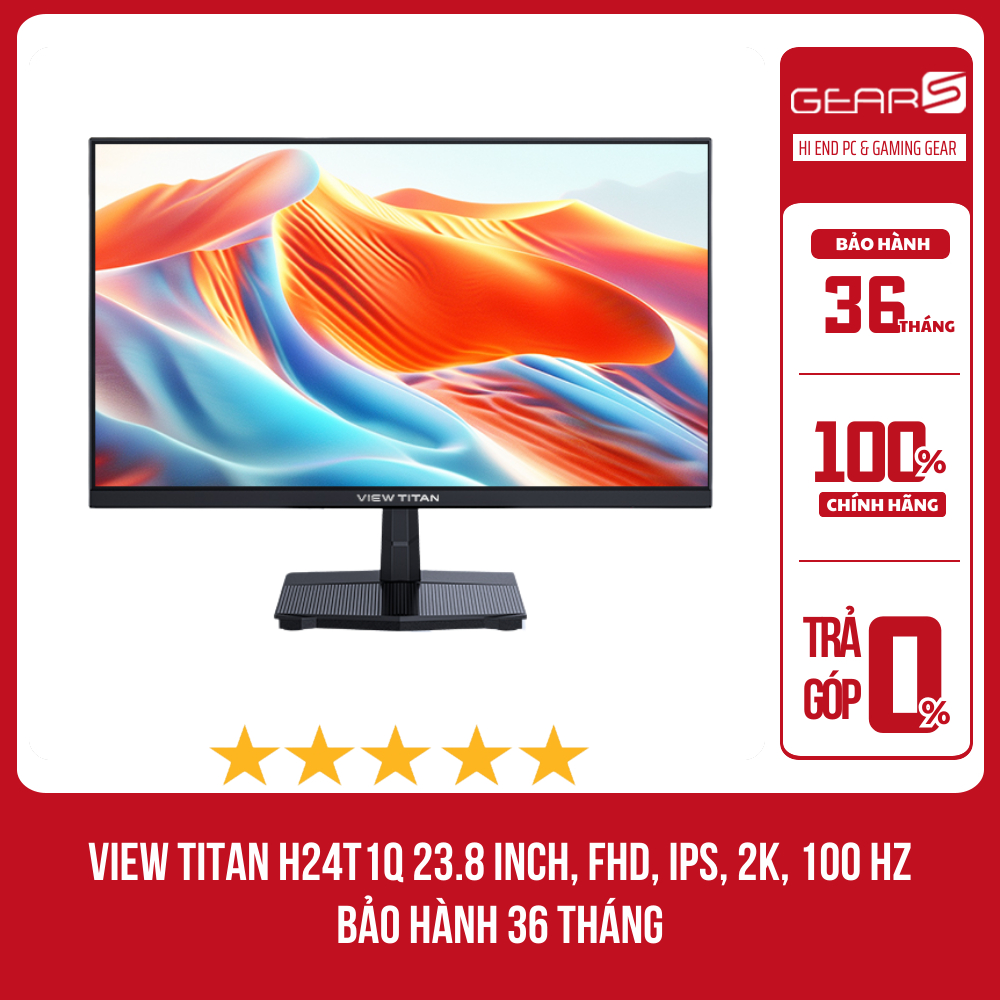 [Full VAT] Màn hình VIEW TITAN H24T1Q 23.8 inch IPS, 2K, 100 Hz Bảo hành 36 Tháng | BigBuy360 - bigbuy360.vn