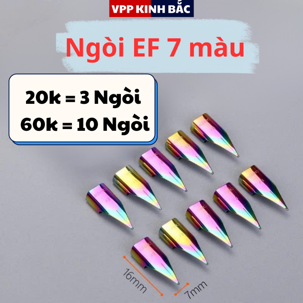 ( Mẫu Mới 2026) Combo Bút Máy Luyện Viết Chữ Đẹp Mực Xóa Tiểu Học Kinh Bắc F36 Ngòi EF Cầu Vồng.