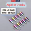 Combo Bút Máy Luyện Viết Chữ Đẹp Mực Xóa Tiểu Học Kinh Bắc F36 Ngòi EF Cầu Vồng.