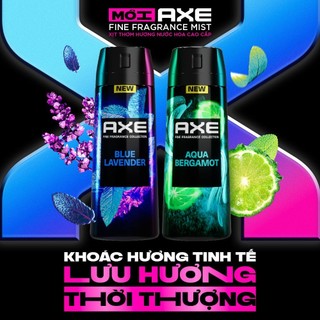 [HB GIFT-PC] Combo 2 Xịt thơm nước hoa cao cấp AXE 50ml, Fine Fragrance mist lưu hương tinh tế và khử mùi lên tới 72h