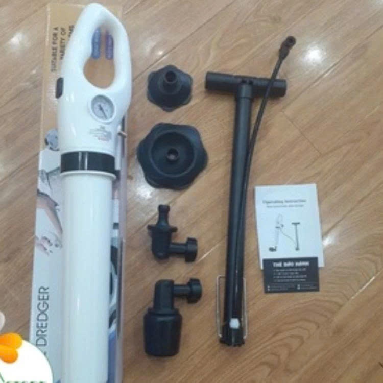 Dụng cụ áp lực nén khí thông tắc cống bồn cầu, bồn rửa bát..phiên bản mới nhất rất hiệu quả