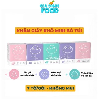 Lốc x10 gói Khăn giấy mini bỏ túi tiện lợi Facoha Pharma