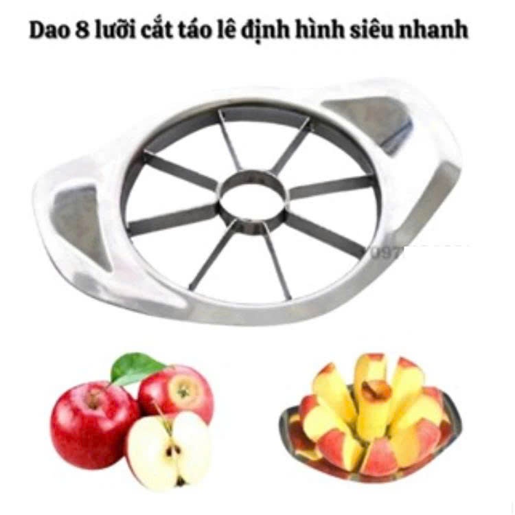 Dụng cụ 8 lưỡi chuyên cắt táo lê định hình siêu nhanh
