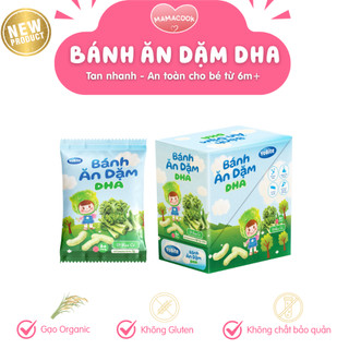Hộp Bánh Ăn Dặm DHA Yobite 35Gr (5 Túi) Gạo Organic An Toàn, Tan Nhanh-Ăn Dặm Bé 6M+