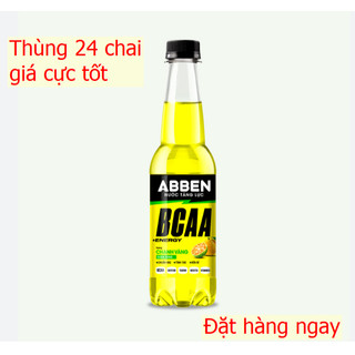 Thùng 24 chai Nước tăng lực ABBEN BCAA CHANH 330ml
