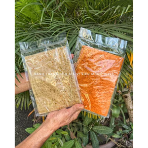 500gr BÁNH TRÁNG DẺO TÔM/ ỚT MỎNG - BÁNH TRÁNG MẠNH HÙNG