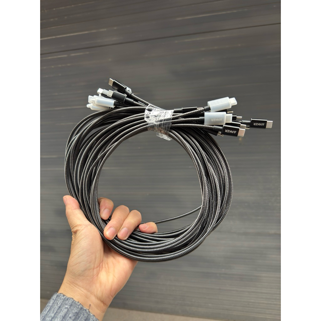 Cáp sạc nhanh bọc dù Anker A8753 - Sạc nhanh - Hàng new không hộp | BigBuy360 - bigbuy360.vn