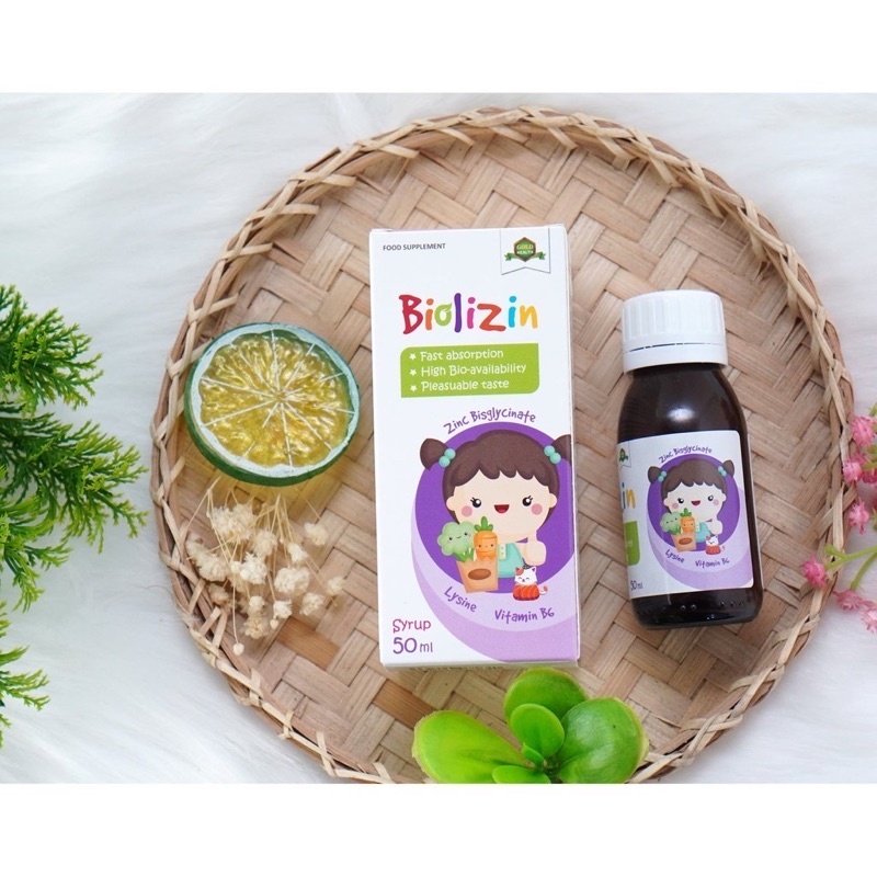 Biolizin – Bổ sung kẽm hữu cơ nhập khẩu từ châu Âu hộp 50ml