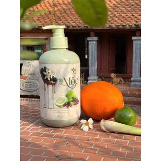 COMBO 2 Chai 500ml Dầu Gội Cao Cấp Thiên Nhiên MỘC AN Chiết Xuất Dầu Bưởi, Bồ Kết,Hương Nhu, Dâu Tằm