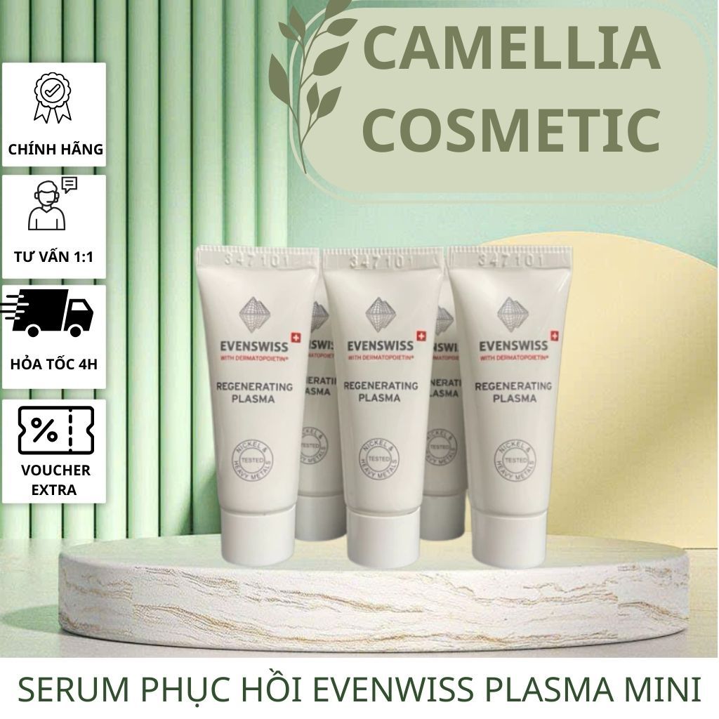 [HÀNG CÔNG TY] Huyết tương Evenswiss Regenerating Plasma làm dịu phục hồi, trẻ hóa da MINI 10ML