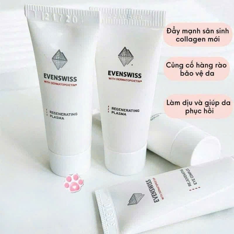 [HÀNG CÔNG TY] Huyết tương Evenswiss Regenerating Plasma làm dịu phục hồi, trẻ hóa da MINI 10ML