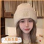 Mũ len dệt kim nữ thêu chữ L bản lớn che kín tai giữ ấm mùa đông dành cho ce chúng mình 🥰🥰