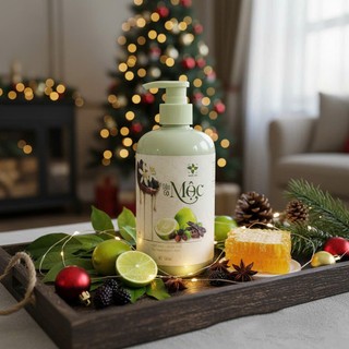 COMBO 2 Chai 500ml Dầu Gội Cao Cấp Thiên Nhiên MỘC AN Chiết Xuất Dầu Bưởi, Bồ Kết,Hương Nhu, Dâu Tằm
