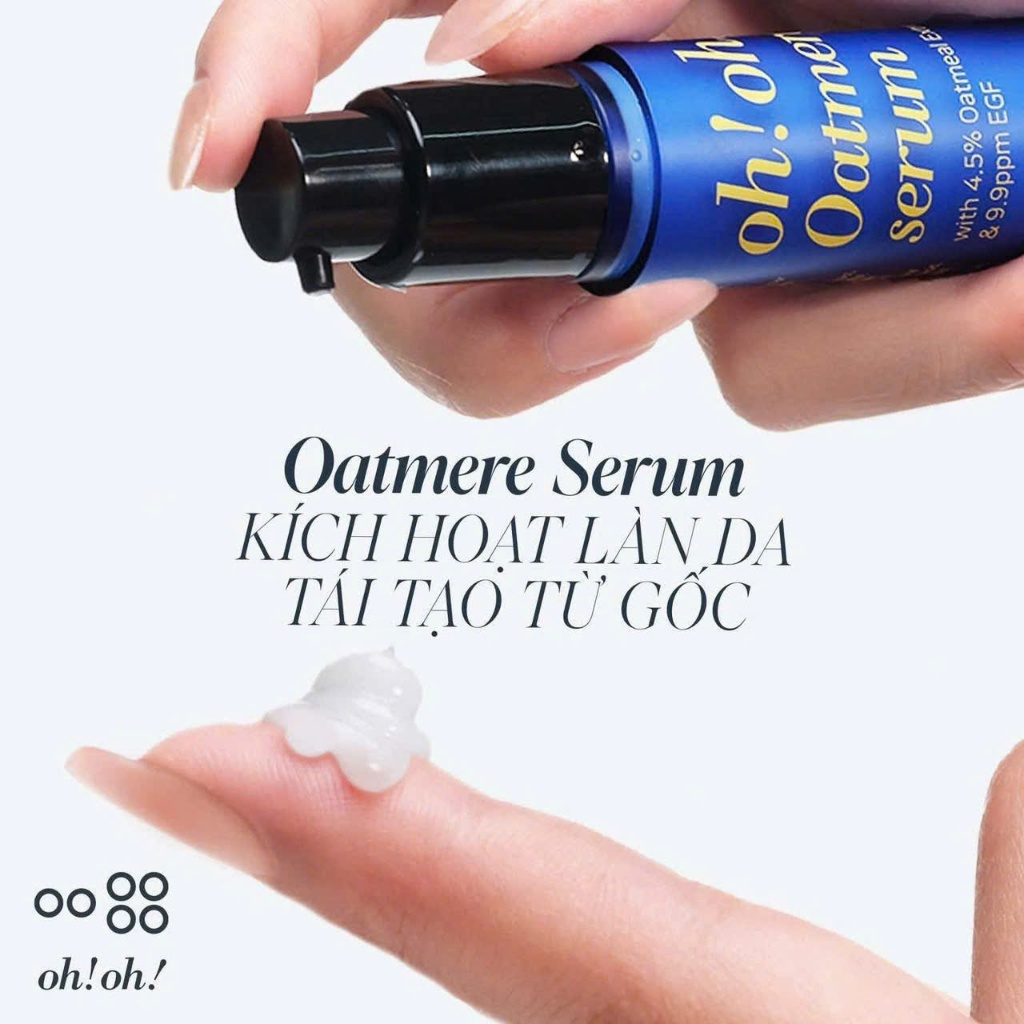 [HÀNG CỒNG TY] Tinh Chất Tế Bào Gốc, Tái Tạo Da oh!oh! Oatmere Serum EGF 25ml