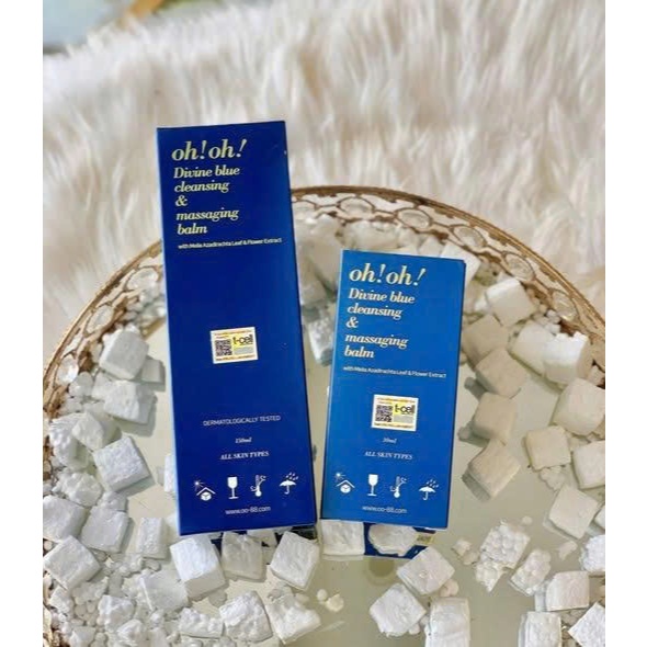 [HÀNG CÔNG TY] Sáp Tẩy Trang oh!oh! Divine Blue Cleansing & Massaging Balm Làm Sạch Sâu (30ml - 150ml)