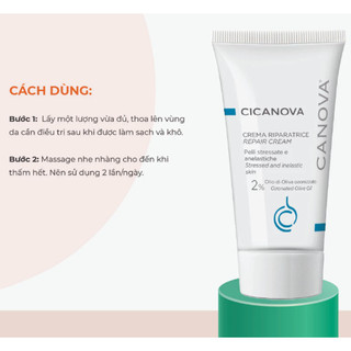 [HÀNG CÔNG TY] Kem ngừa sẹo, phục hồi da tổn thương Canova Cicanova Repair Cream (50ml)