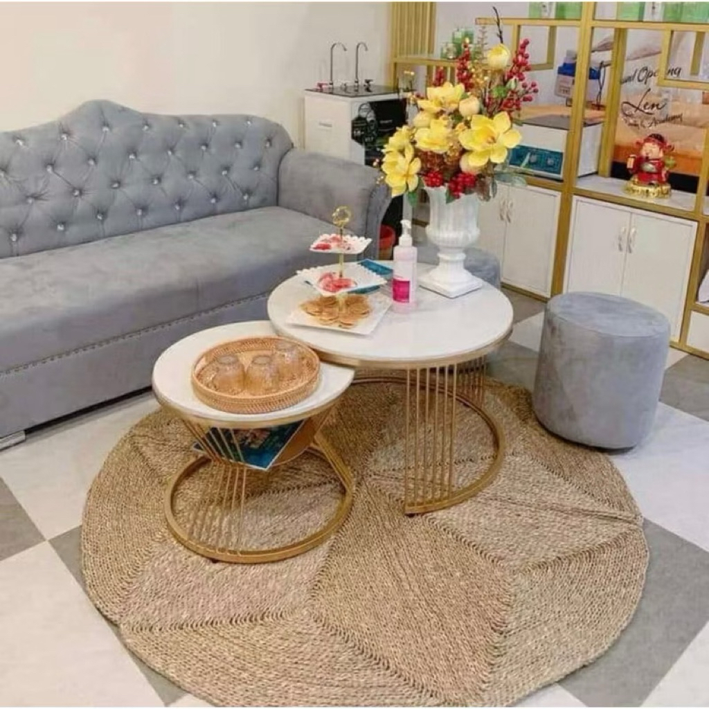 [SIÊU RẺ] Thảm tròn cói ,thảm chụp ảnh sản phẩm,thảm trải sàn,thảm cói , thảm chùi chân
