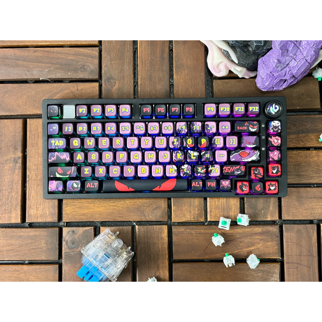 Bàn phím cơ Leobog Hi75c Pro Nhôm cnc 3 Chế độ kết nối Led Rgb Hotswap ...