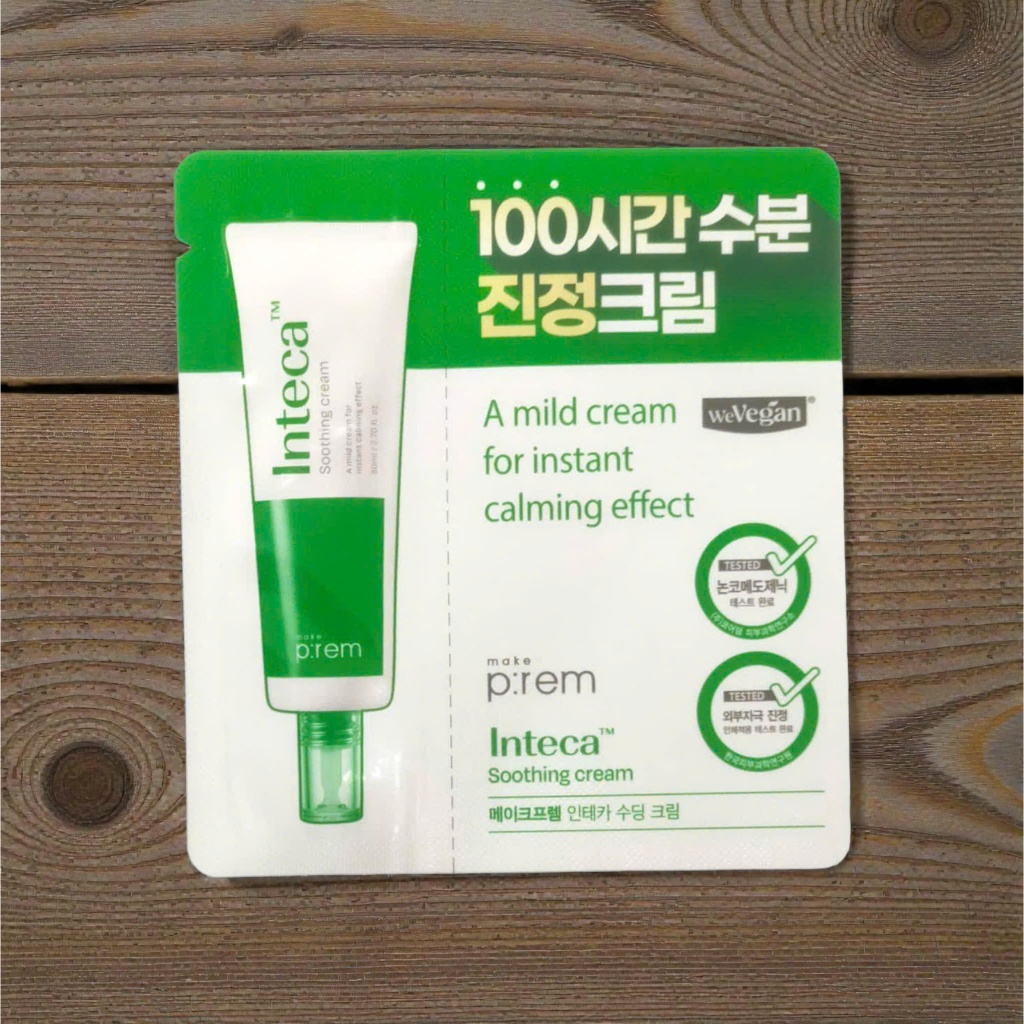 [QT Sample] Make P:rem Inteca Soothing Cream | Shopee Việt Nam