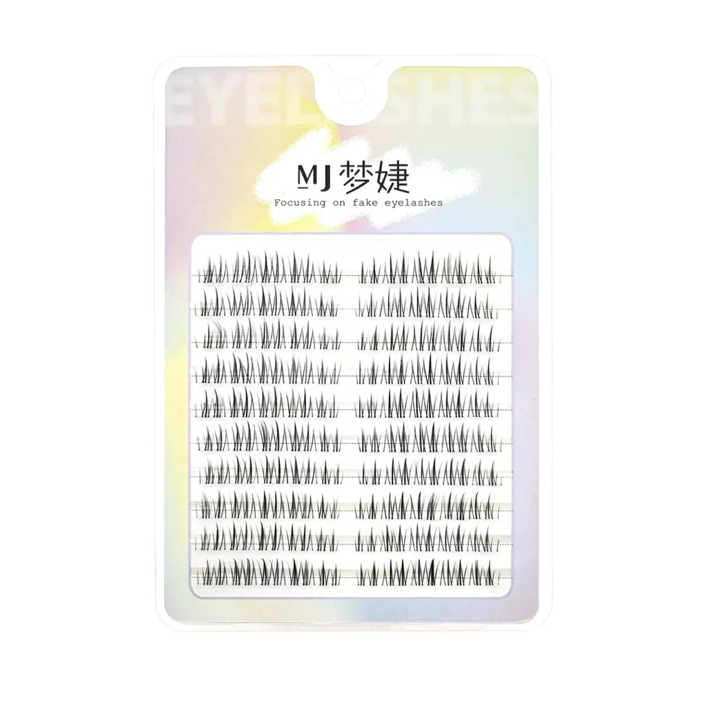 Lông mi MJ cụm lông mi giả 10 hàng hottrend