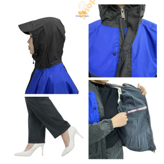 [Hàng Loại 1] Bộ Quần Áo Mưa Nam Nữ 2 Lớp Cao Cấp Gore Tex Chống Thấm, Chắn Gió, Siêu Bền Hàn Quốc