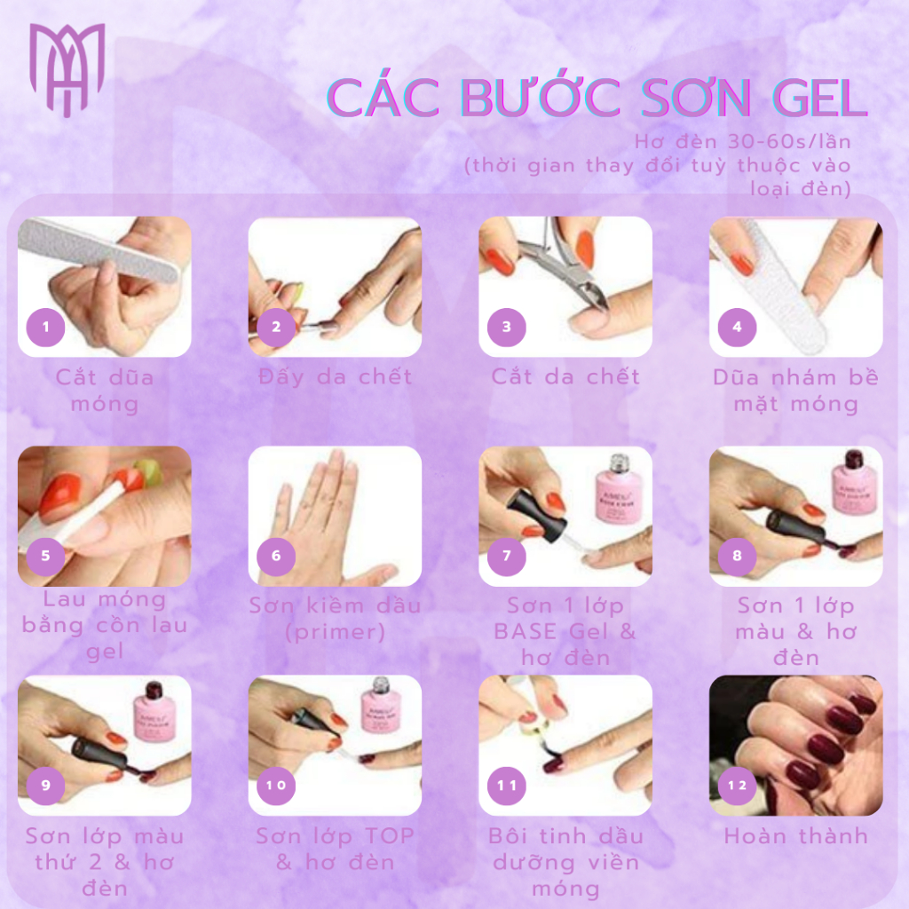 [Mua5Tặng1] Loang Vinimay Bubble Gel Chính Hãng - Vẽ Loang Nước, Vân Đá, Trang Trí Móng 15ml