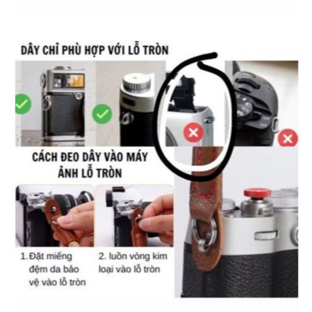 [SẴN] Dây đeo máy ảnh/điện thoại màu Candy Patel dễ thương đáng yêu V6