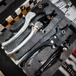 Tay thắng CNC RACE GH-Racing có núm tăng chỉnh INOX 304 lắp cho Stylo 160, AB, Lead 125 4VAL, SHi VN  và Vario/Click — ảnh 5