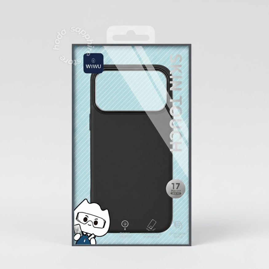 Ốp Lưng Wiwu Silicone Skin Touch Chống Bám Bẩn Hỗ Trợ Sạc Không Dây Magnetic Cho Iphone 17 Pro Max