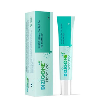 Kem DIZIGONE Nano Bạc kháng khuẩn, lành thương, tái tạo da, ngăn ngừa sẹo 25g
