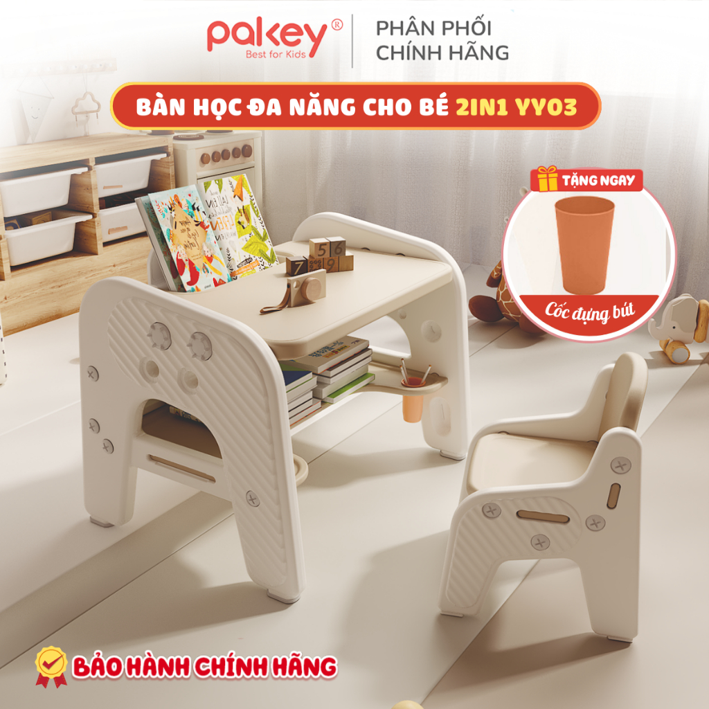[NEW 2026] Set Bàn Ghế Công Thái Học Đa Năng 2IN1, Bộ Bàn Học Kèm Bảng Vẽ TẶNG KÈM Bút, Bảng Chữ Số Nam Chân, Khăn Lau