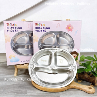 Khay Đựng Thức Ăn Inox 304 Cho Bé – Khay Chia Ngăn Cao Cấp