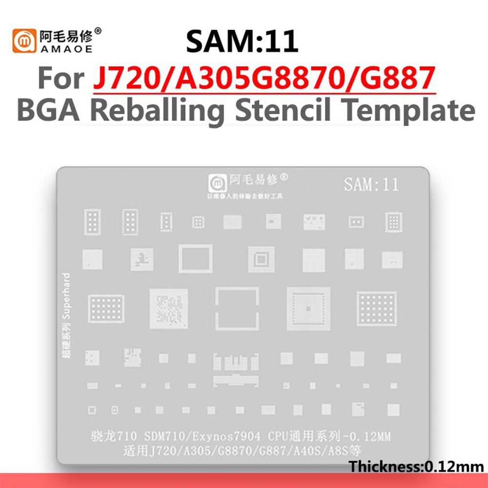 Vỉ tạo chân IC/CPU AMAOE SAM10/17