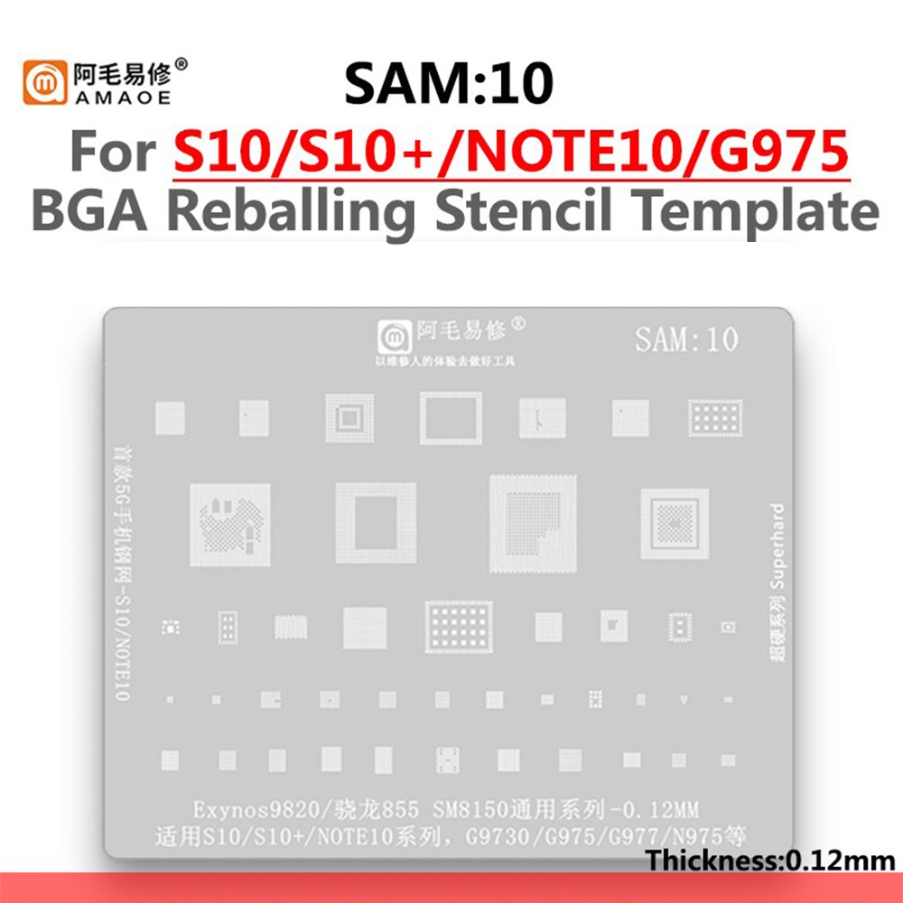 Vỉ tạo chân IC/CPU AMAOE SAM10/17