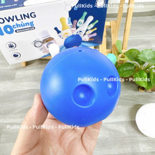 Bộ Bowling 10 ống 2 bóng- Đồ Chơi Ném Bóng nhãn 10 chủng, Đồ Chơi Vận Động Sức Khỏe Cho Bé